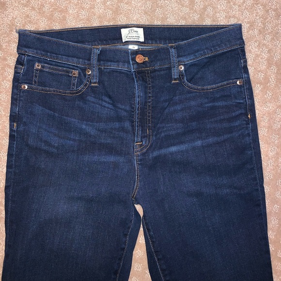 J. Crew 9” High-Rise Toothpick Denim Jeans - Picture 2 of 3